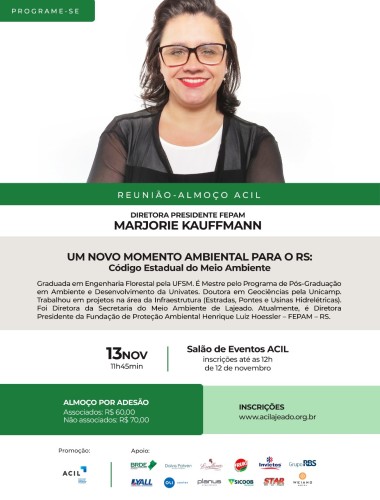 Reunião-Almoço Marjorie Kauffmann